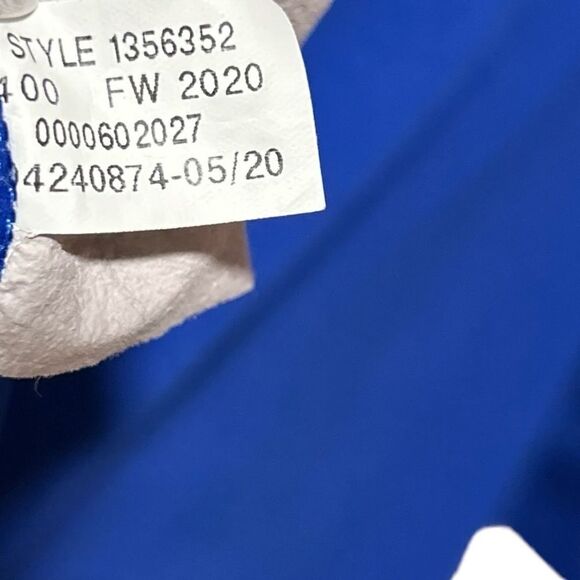 Under Armour Authentics ColdGear 1/2 Zip T-Shirt Pullover Royal Blue Jacket - Picture 11 of 11